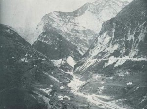 Le Vajont avant